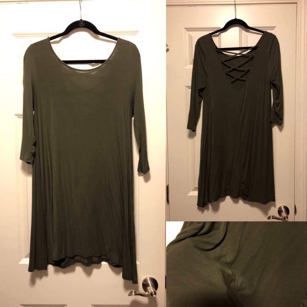 Green dress